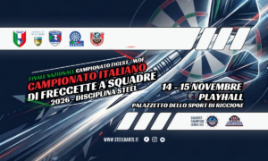 CAMPIONATO ITALIANO A SQUADRE DI FRECCETTE – FIGEST WDF 2026